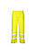 S480 Yellow Hi-Vis Rain Traffic Trousers