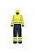 S485 Yellow/Navy Hi-Vis Contrast Winter Coverall