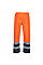 S486 Orange Hi-Vis Two Tone Traffic Trouser