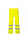 S487 Yellow Hi-Vis Breathable Rain Trousers