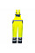 S488 Yellow/Navy Hi-Vis Breathable Contrast Rain Bib and Brace