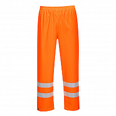 S493 Orange Sealtex Ultra Hi-Vis Rain Trousers