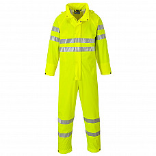 S495 Yellow Sealtex Ultra Hi-Vis Rain Coverall