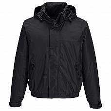 S503 Black Calais Bomber Jacket