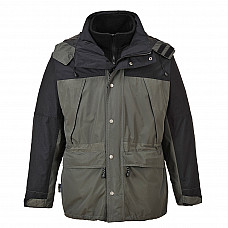 S532 Grey Orkney 3-in-1 Jacket