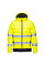 S548 Yellow/Black Hi-Vis Ultrasonic Heated Tunnel Jacket