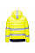 S548 Yellow/Black Hi-Vis Ultrasonic Heated Tunnel Jacket