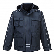 S563 Navy RS Multi-Pocket Parka