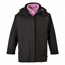 S571 Black Elgin 3-in-1 Women's Jacket