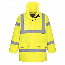 S590 Yellow Hi-Vis Extreme Rain Jacket