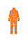 S593 Orange Hi-Vis Extreme Rain Coverall