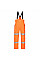 S594 Orange Hi-Vis Extreme Rain Bib and Brace