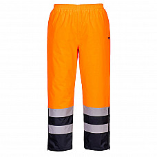 S598 Orange/Navy Hi-Vis Winter Trousers