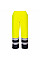 S598 Yellow/Navy Hi-Vis Winter Trousers