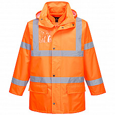 S765 Orange Hi-Vis 5-in-1 Essential Jacket