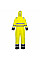 S775 Yellow/Navy Bizflame Rain Hi-Vis Multi Coverall