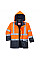 S779 Orange/Navy Bizflame Rain Hi-Vis Multi-Protection Jacket