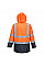 S779 Orange/Navy Bizflame Rain Hi-Vis Multi-Protection Jacket