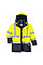 S779 Yellow/Navy Bizflame Rain Hi-Vis Multi-Protection Jacket