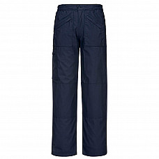 S787 Navy Classic Action Trousers - Texpel Finish