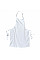 S840 White Cotton Bib Apron