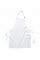 S841 White Polycotton Bib Apron