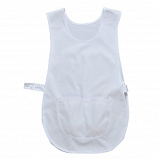 S843 White Tabard with Pocket