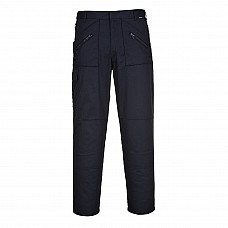 S887 Navy Short Action Trousers