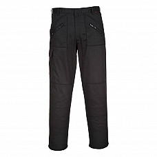 S905 Black Stretch Action Trousers