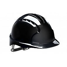 Safety Helmet with Slip Ratchet JSP EVO®2 Black - Vented