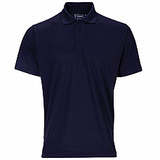 Supertouch Navy Bird Eye Polo Shirt