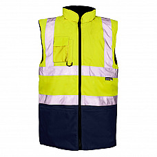 Supertouch Yellow/Navy 2 Tone Bodywarmer