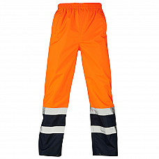 Supertouch Hi Vis Orange 2 Tone Overtrousers