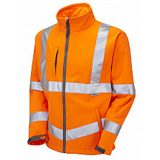 BUCKLAND ISO 20471 Cl 3 Softshell Jacket HV ORANGE