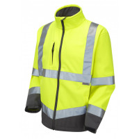 BUCKLAND ISO 20471 Cl 3 Softshell Jacket HV YELLOW