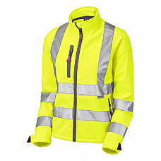 HONEYWELL ISO 20471 Cl 2 Women's Softshell Jacket HV YELLOW