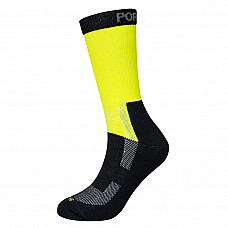 SK27 Yellow Lightweight Hi-Visibility Sock