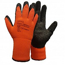 Orange HI VIZ Thermal 7 Gloves