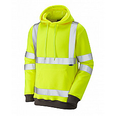 GOODLEIGH EN ISO 20471 Cl 3 Hooded Sweatshirt HV YELLOW