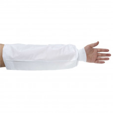 ST47 White BizTex Microporous Sleeve with Knitted Cuff Type PB[6] (150 Pairs)