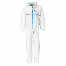 ST60 White BizTex Microporous Coverall Type 4/5/6 (Pk50)