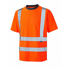 BRAUNTON ISO 20471 Cl 2 Coolviz T-Shirt (EcoViz) HV ORANGE