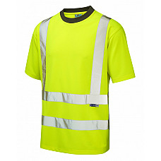 BRAUNTON ISO 20471 Cl 2 Coolviz T-Shirt (EcoViz) HV YELLOW