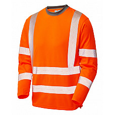 CAPSTONE ISO 20471 Cl 3 Coolviz Plus Sleeved T-Shirt HV ORANGE