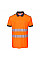 T180 Orange/Black PW3 Hi-Vis Cotton Comfort Polo Shirt S/S