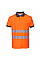 T180 Orange/Navy PW3 Hi-Vis Cotton Comfort Polo Shirt S/S