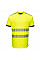 T181 Yellow/Black PW3 Hi-Vis Cotton Comfort T-Shirt S/S