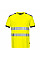 T181 Yellow/Grey PW3 Hi-Vis Cotton Comfort T-Shirt S/S