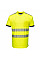 T181 Yellow/Navy PW3 Hi-Vis Cotton Comfort T-Shirt S/S