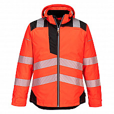 T400 Red/Black PW3 Hi-Vis Winter Jacket